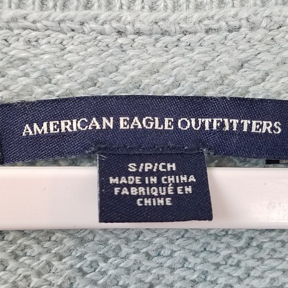 American Eagle Outfitters Blue Ombre Sweater Sz Sm - Picture 7 of 7
